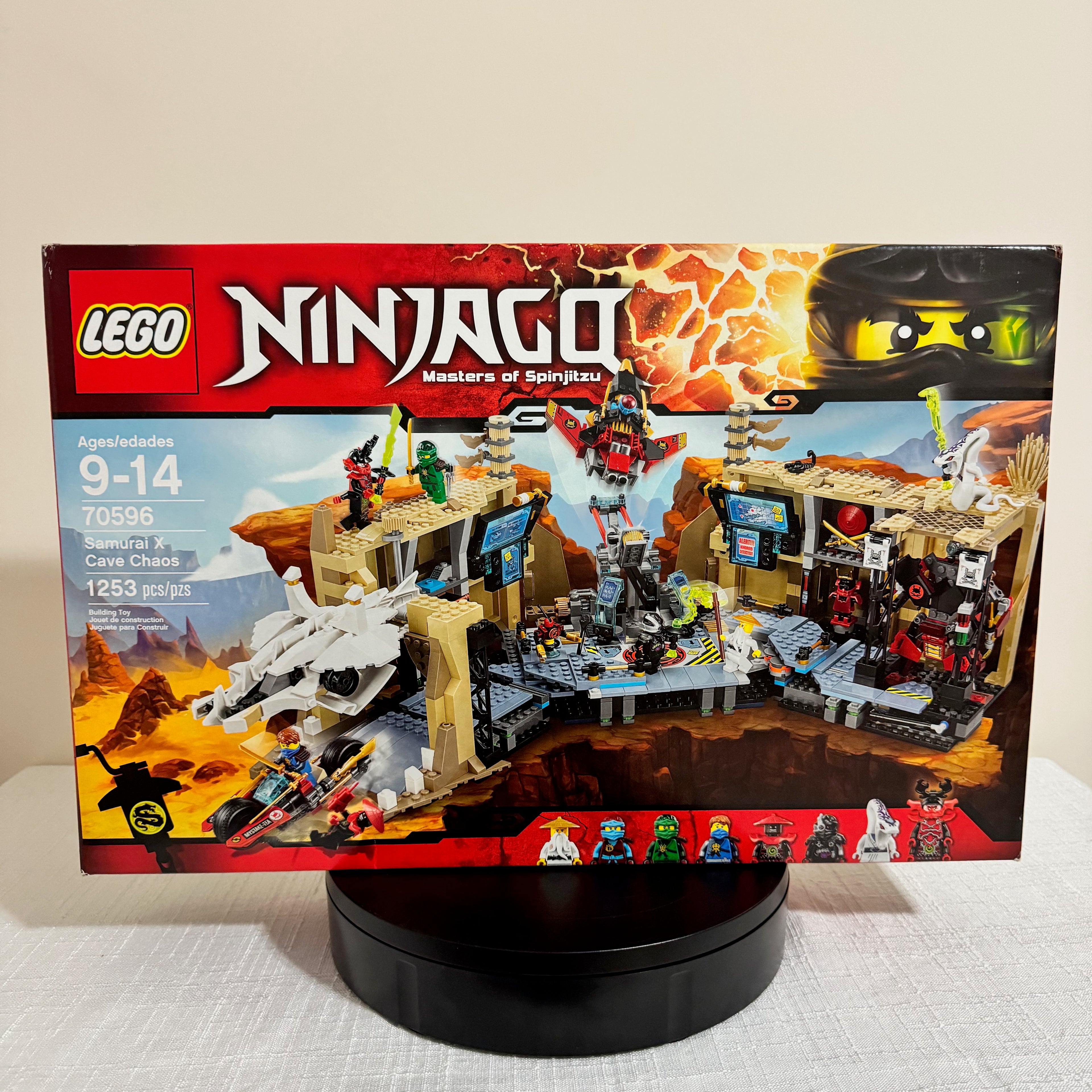 70596 (NISB) LEGO Ninjago Day of the Departed Samurai X Cave Chaos