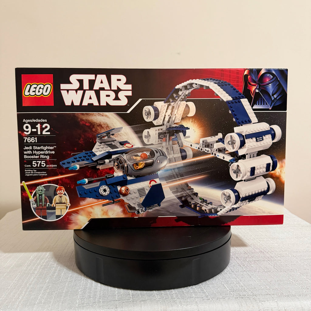 7661 (NISB) LEGO Star Wars Jedi Starfighter with Hyperdrive Booster Ring