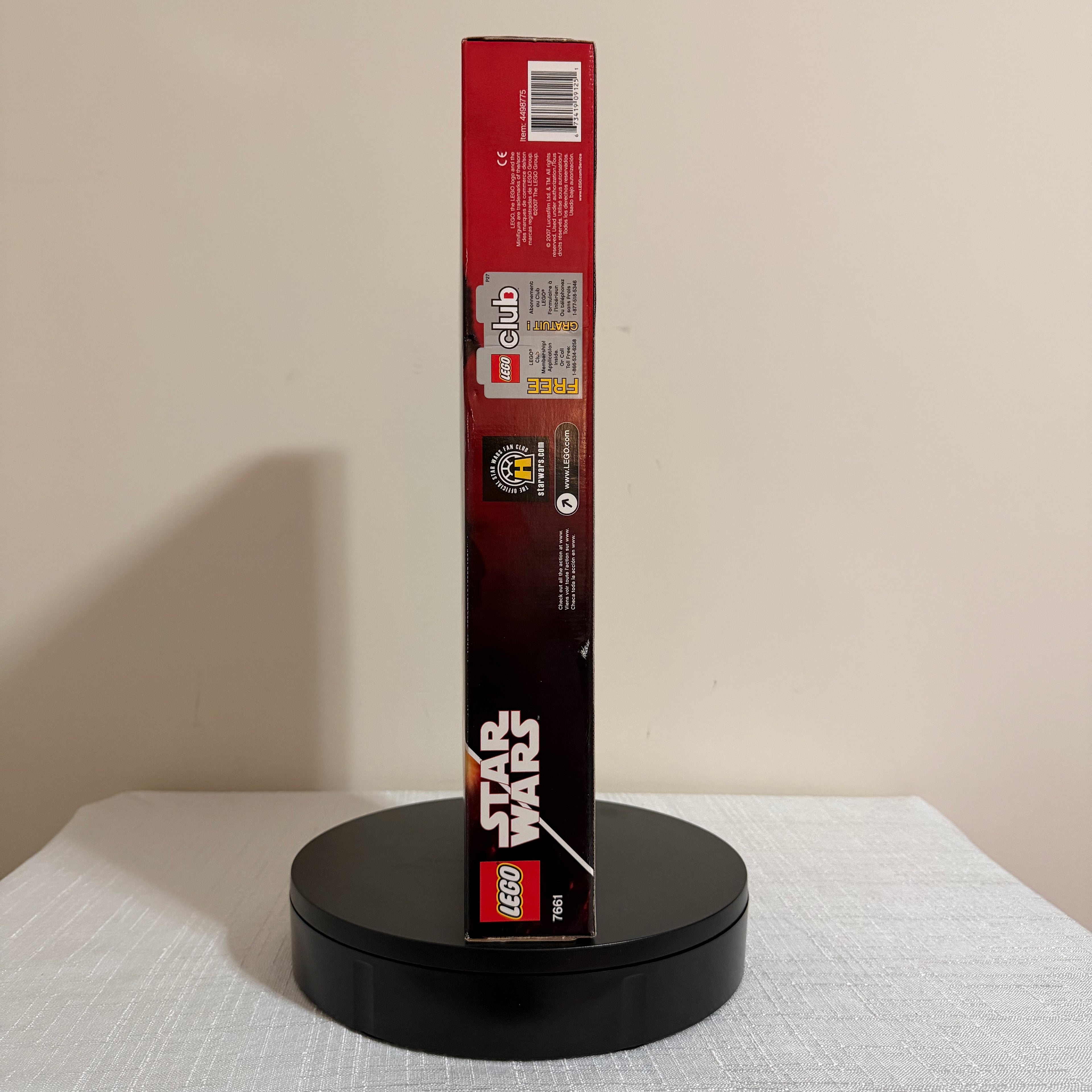 7661 (NISB) LEGO Star Wars Jedi Starfighter with Hyperdrive Booster Ring