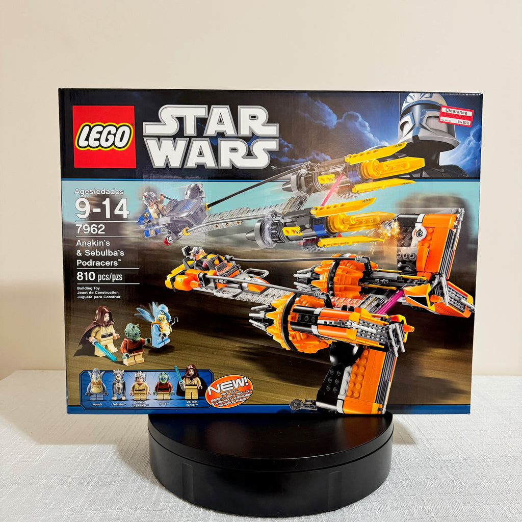 7962 (NISB) LEGO Star Wars Anakin Skywalker and Sebulba's Podracers