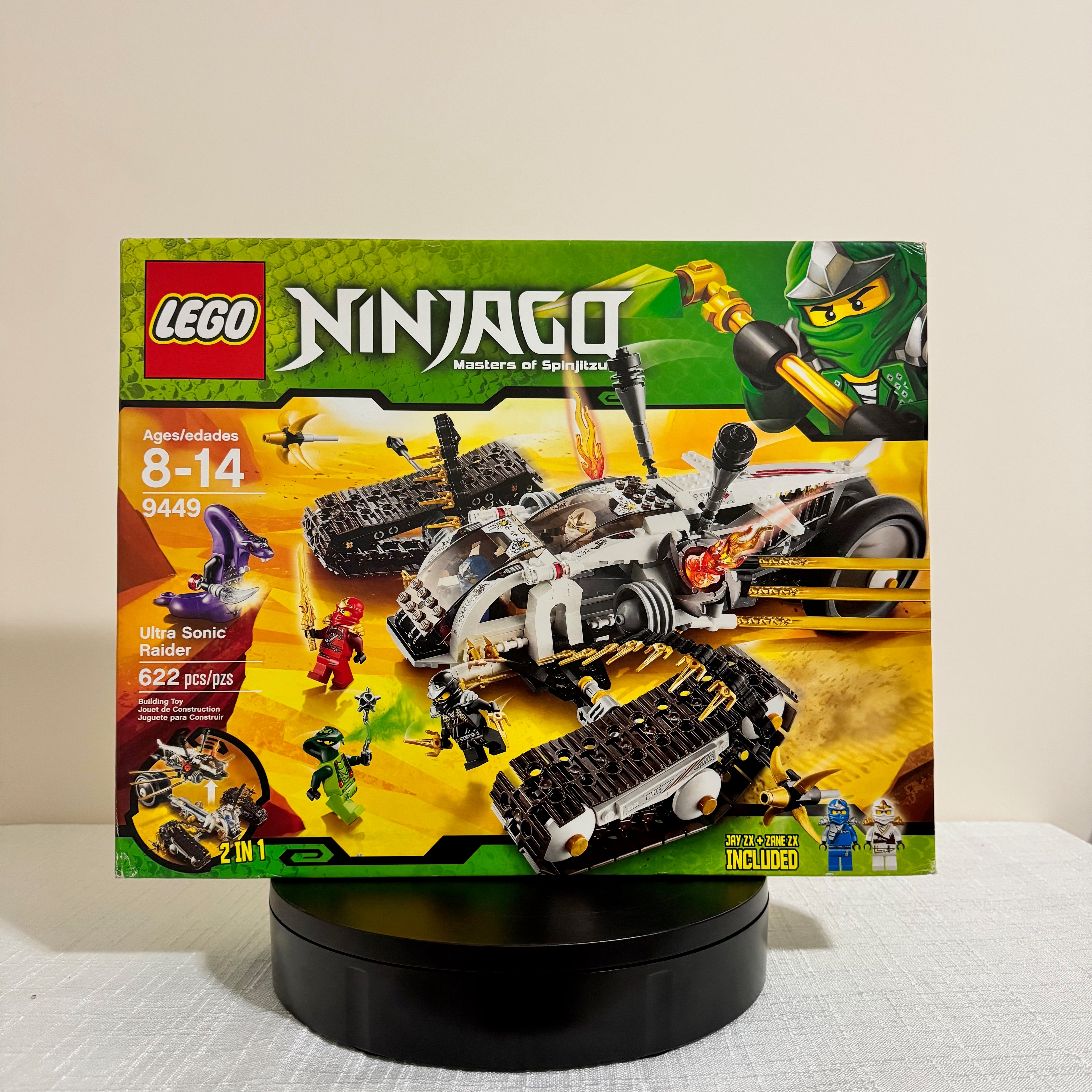 9449 (NISB) LEGO Ninjago Rise of the Snakes Ultra Sonic Raider