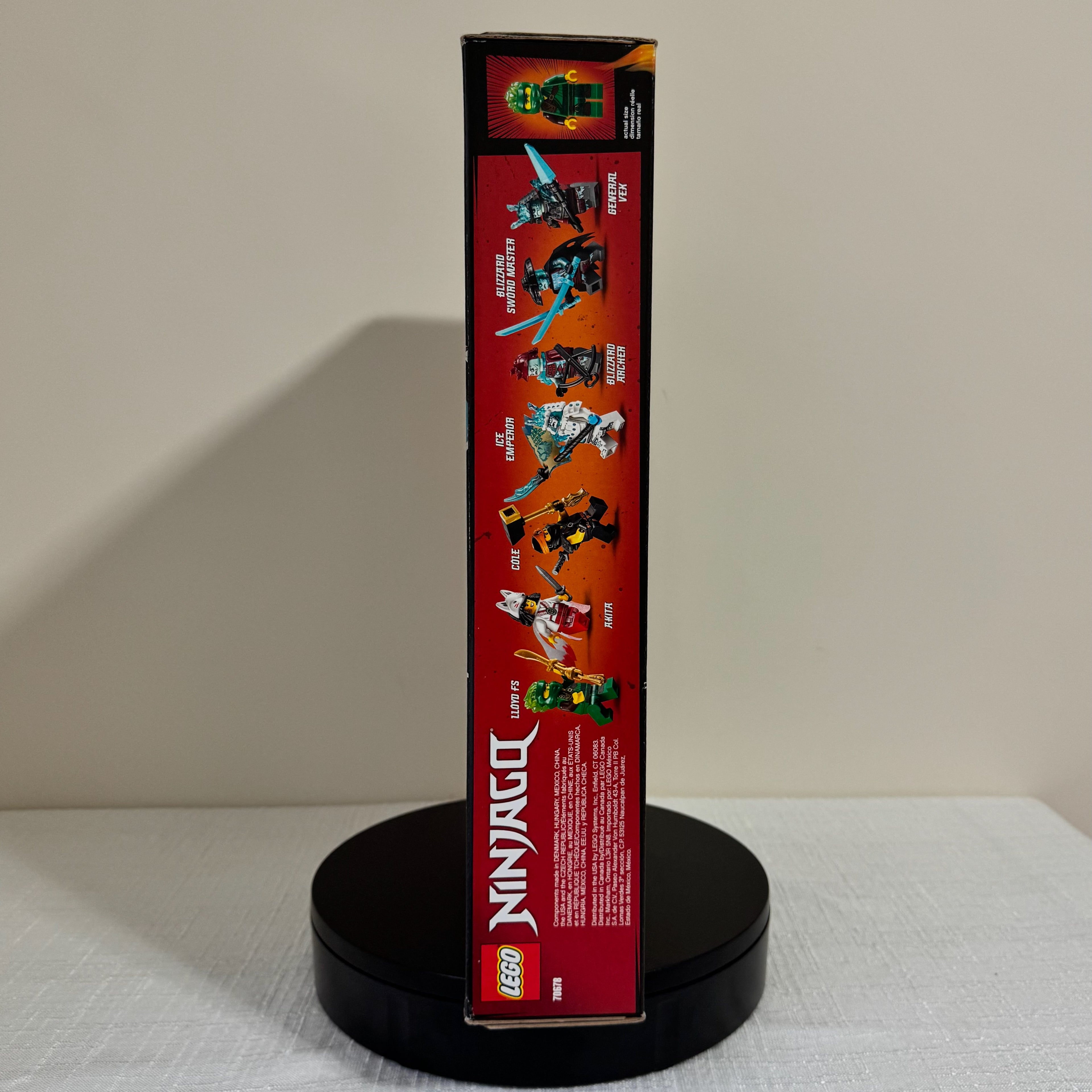 70678 (NISB) LEGO Ninjago Secrets of the Forbidden Spinjitzu Castle of the Forsaken Emperor