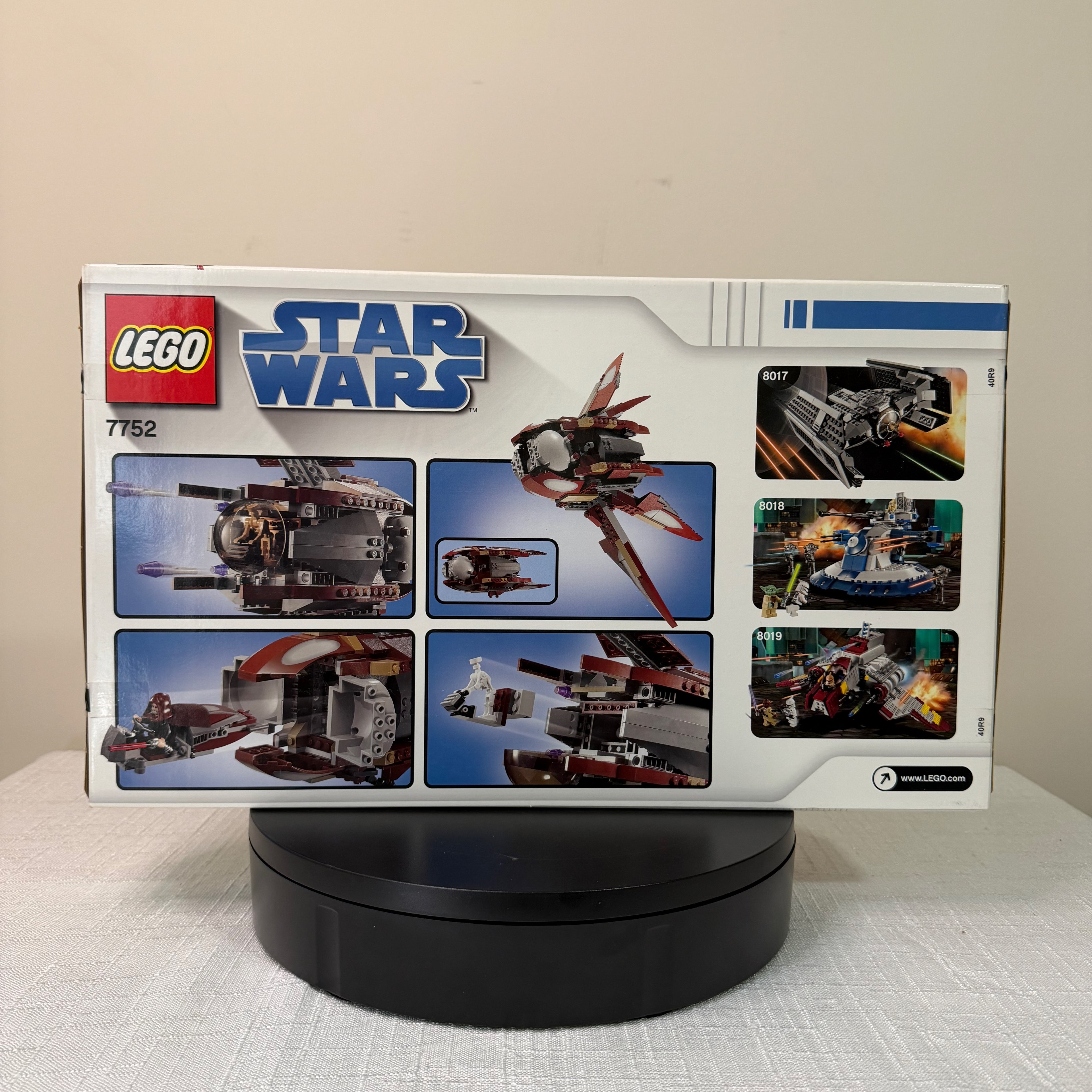 7752 (NISB) LEGO Star Wars The Clone Wars Count Dooku's Solar Sailer