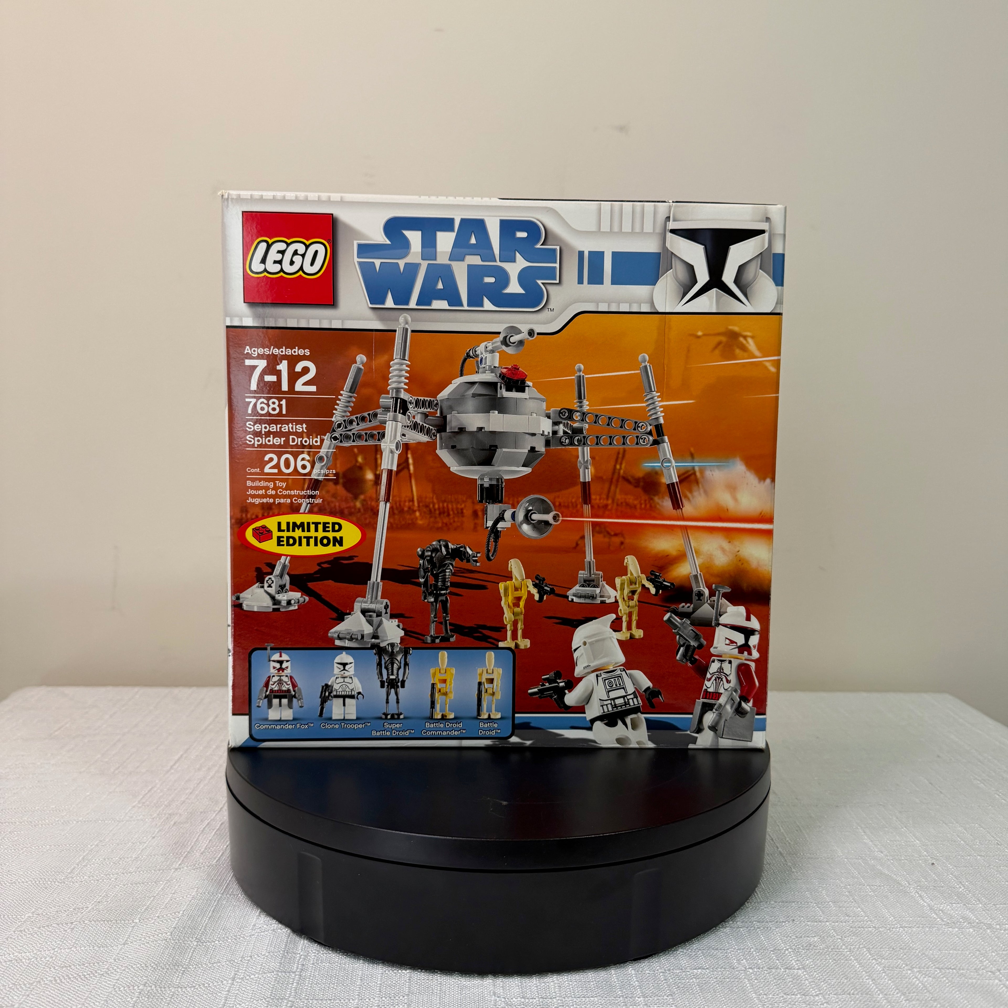 7681 (NISB) LEGO Star Wars The Clone Wars Separatist Spider Droid