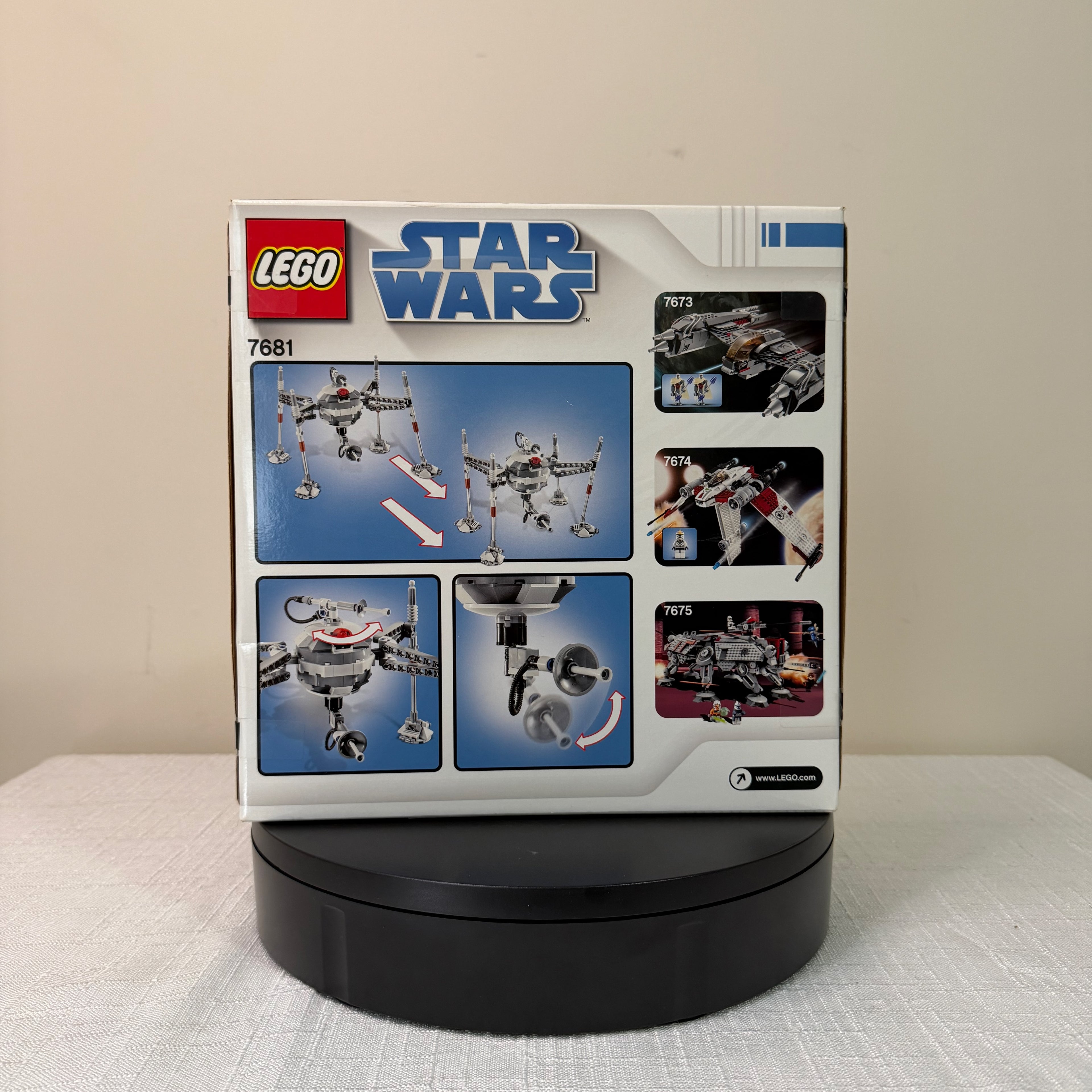 7681 (NISB) LEGO Star Wars The Clone Wars Separatist Spider Droid