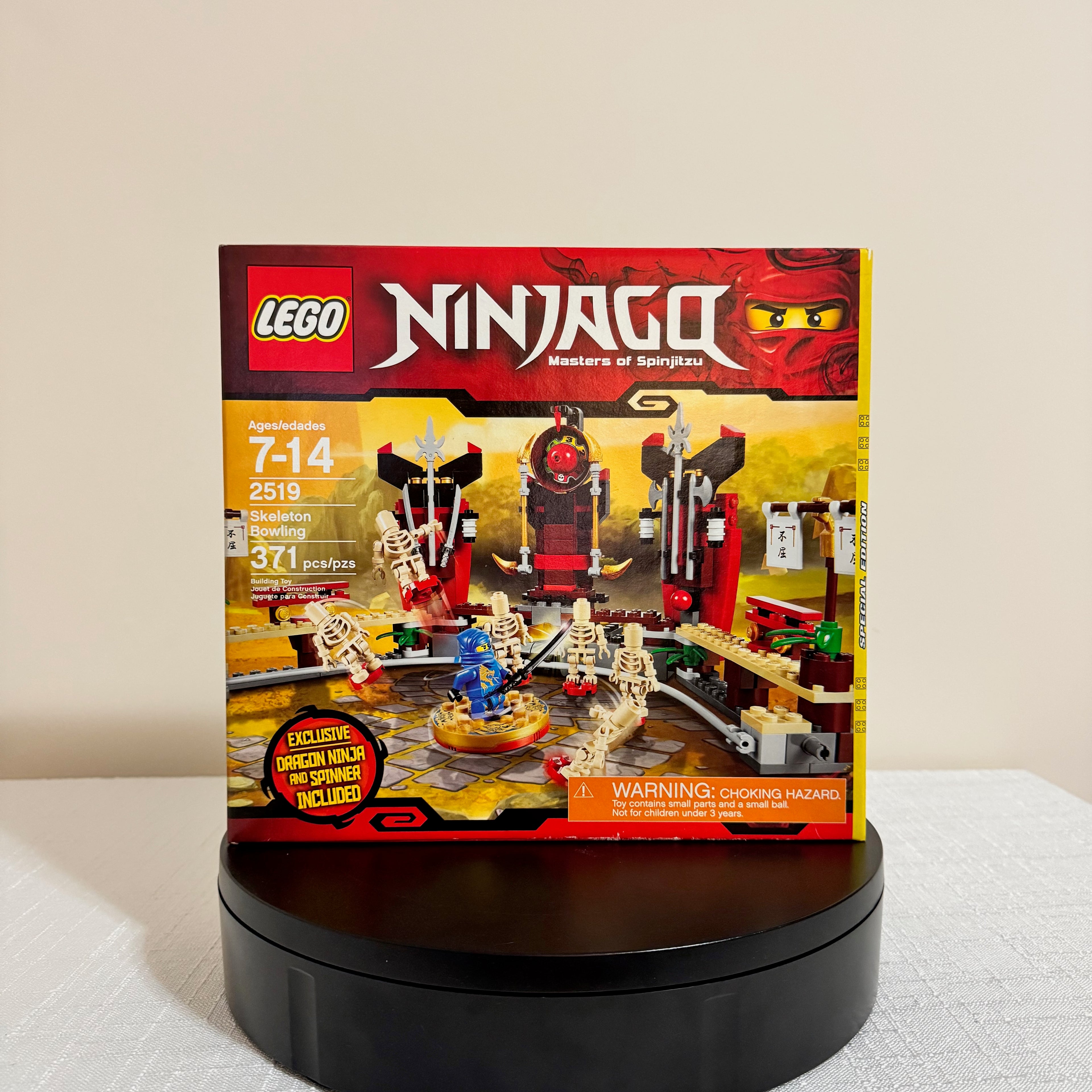 2519 (NISB) LEGO Ninjago Spinners Skeleton Bowling