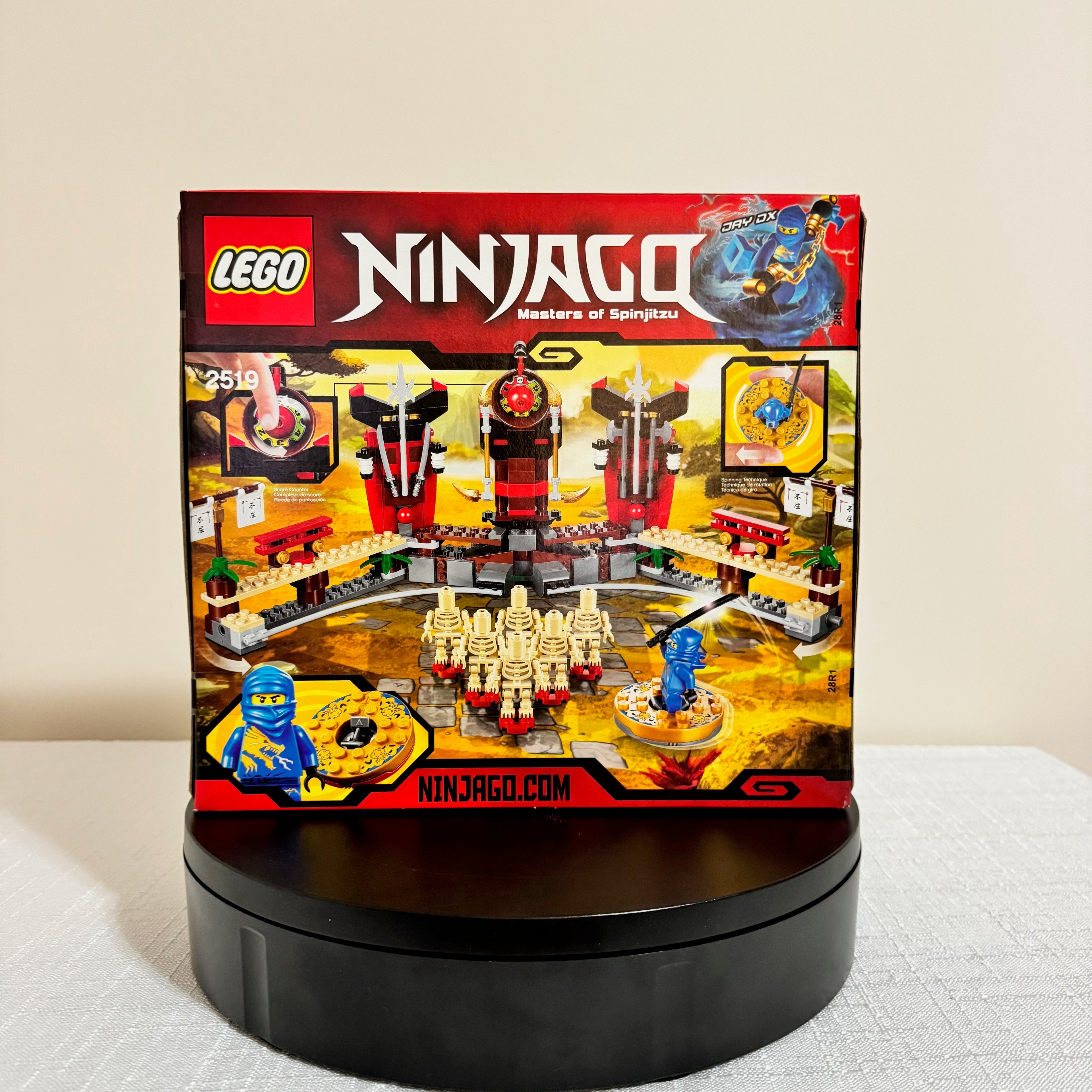 2519 (NISB) LEGO Ninjago Spinners Skeleton Bowling