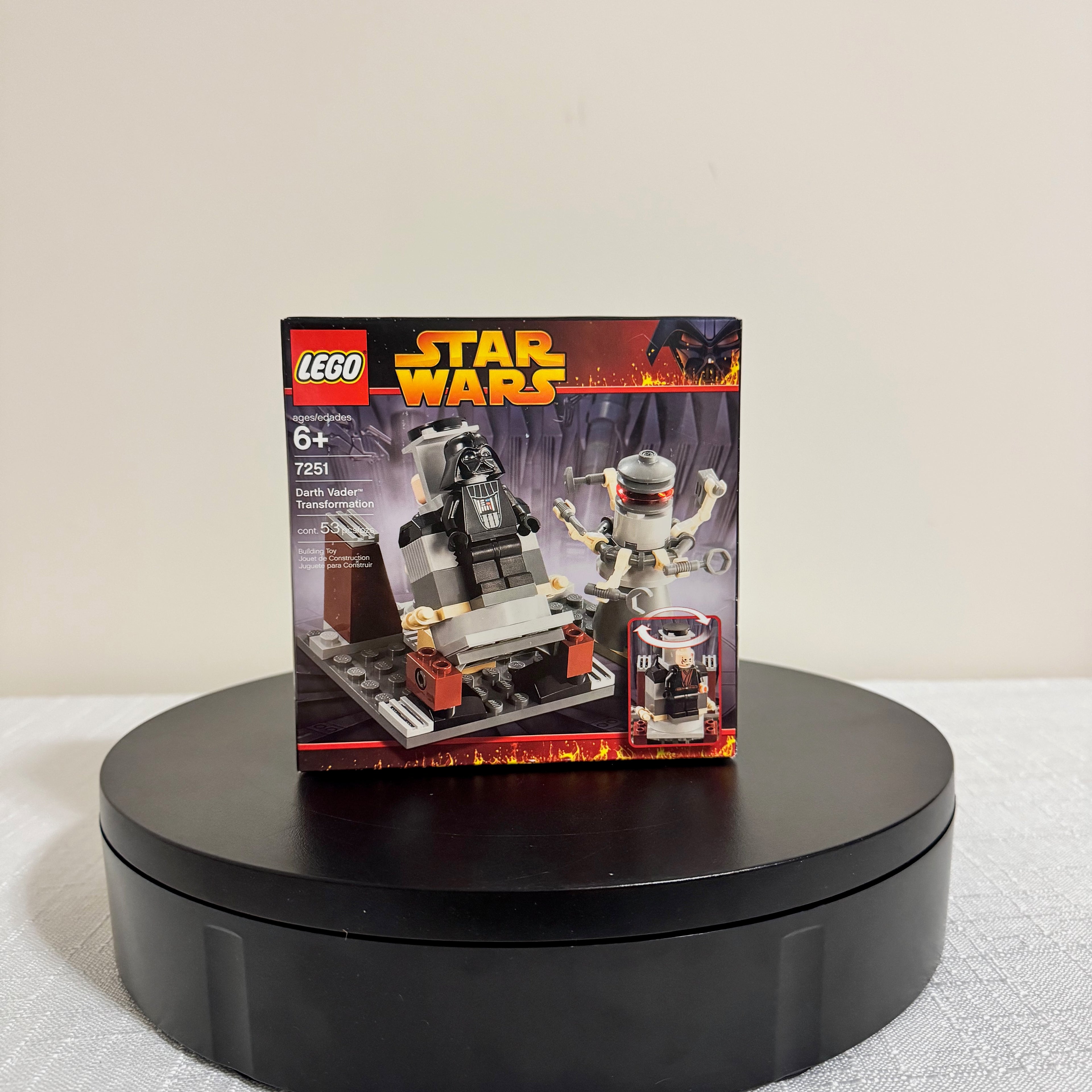 7251 (NISB) LEGO Star Wars Darth Vader Transformation