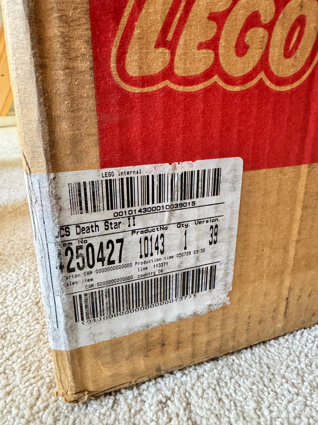 10143 (NISB) LEGO Star Wars UCS Death Star II