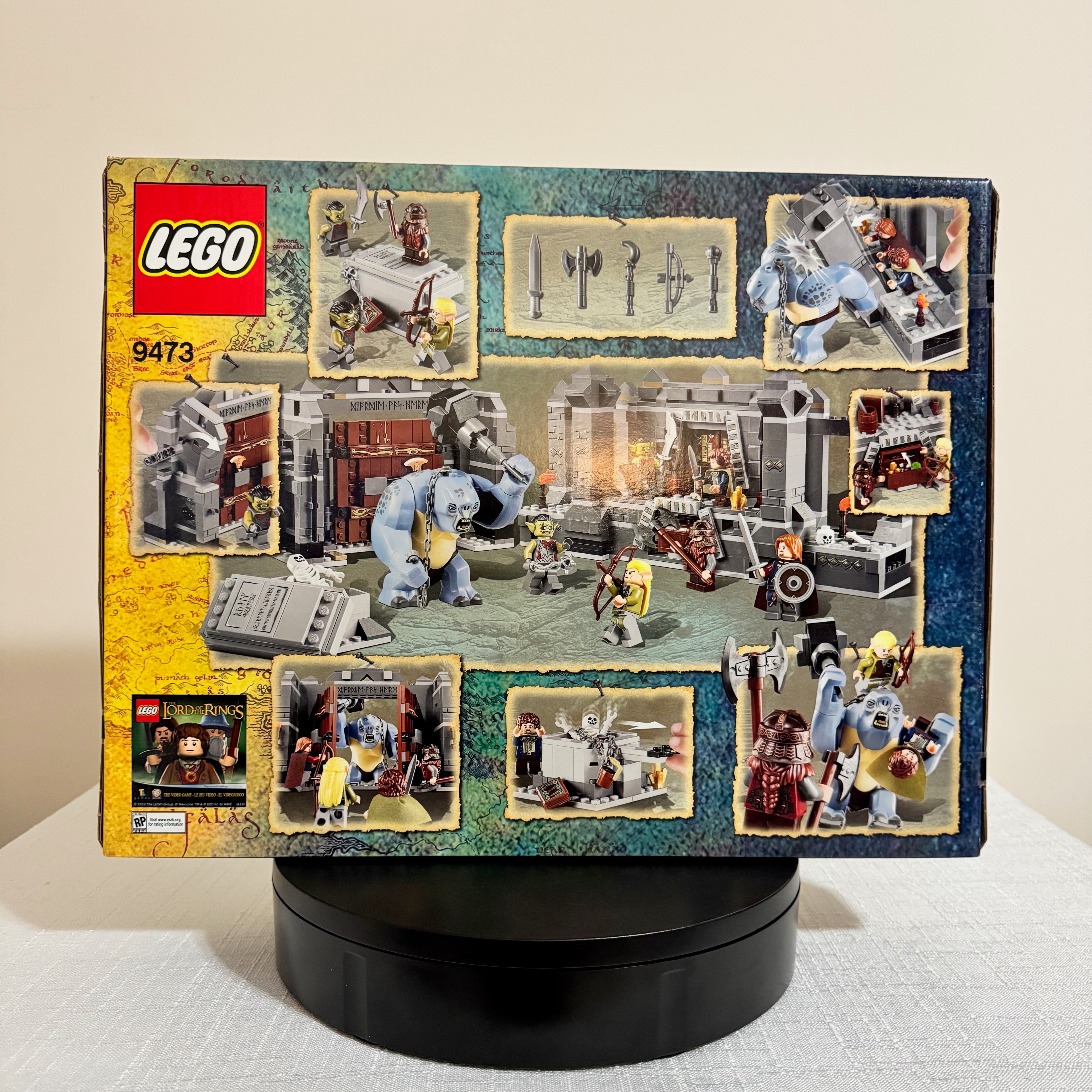 9473 (NISB) LEGO The Lord of the Rings The Fellowship of the Ring The Mines of Moria