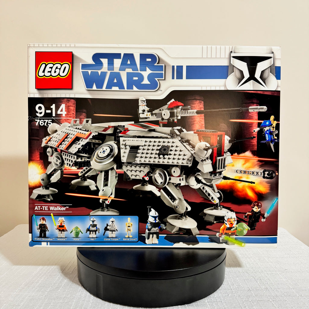 7675 (Used 100% Complete) LEGO Star Wars The Clone Wars AT-TE Walker