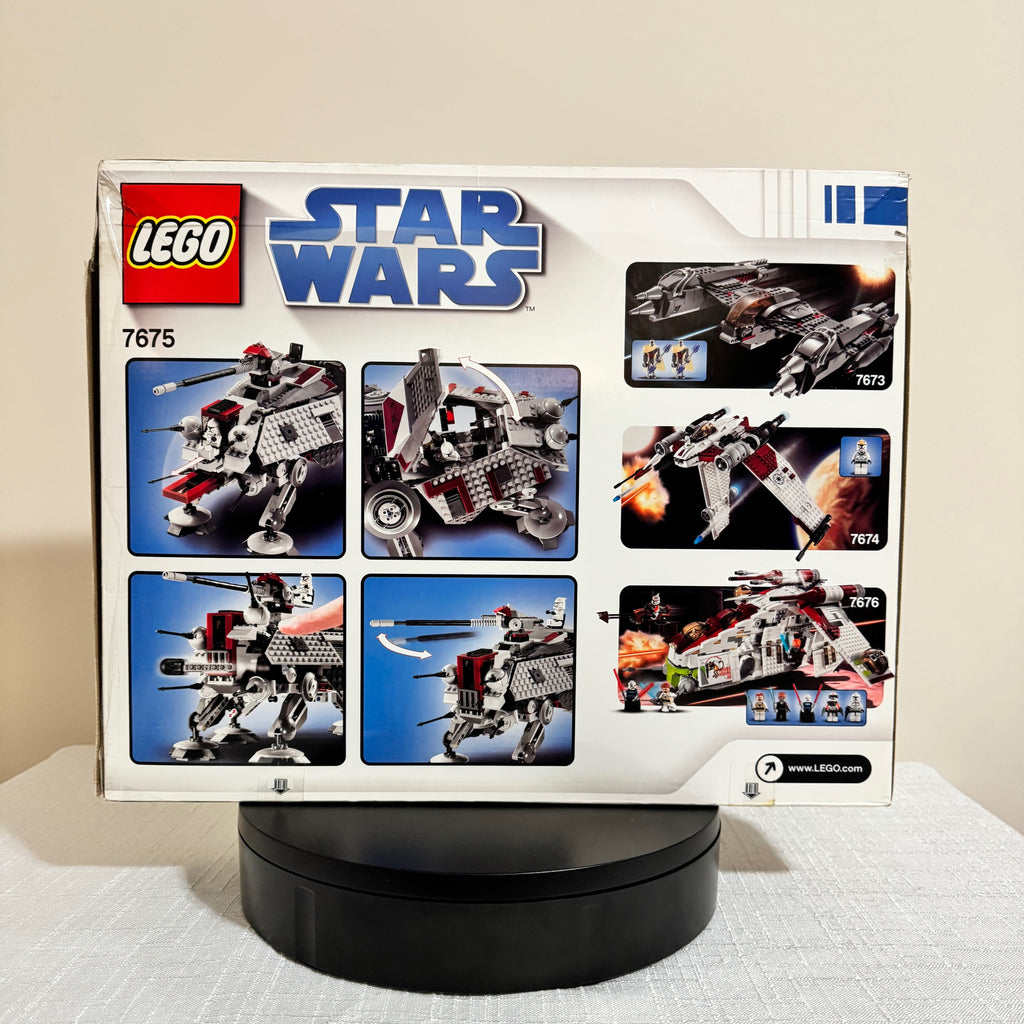 7675 (Used 100% Complete) LEGO Star Wars The Clone Wars AT-TE Walker