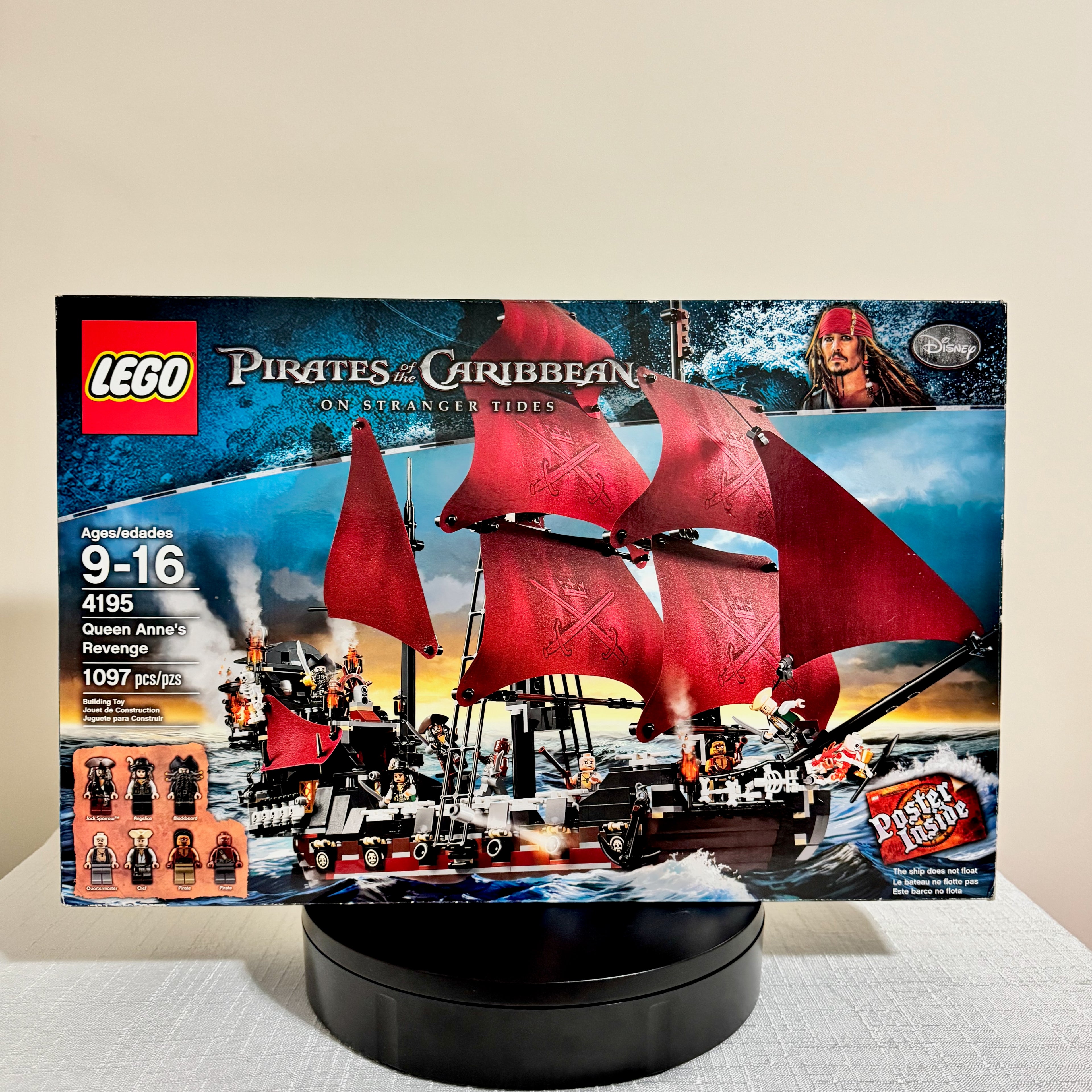 4195 (NISB) LEGO Pirates of the Caribbean On Stranger Tides Queen Anne's Revenge