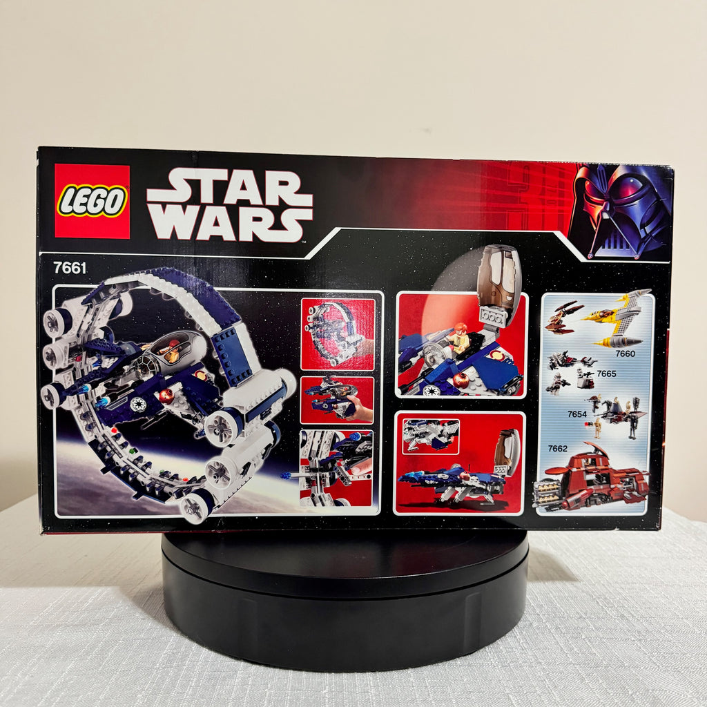 7661 (NISB) LEGO Star Wars Jedi Starfighter with Hyperdrive Booster Ring