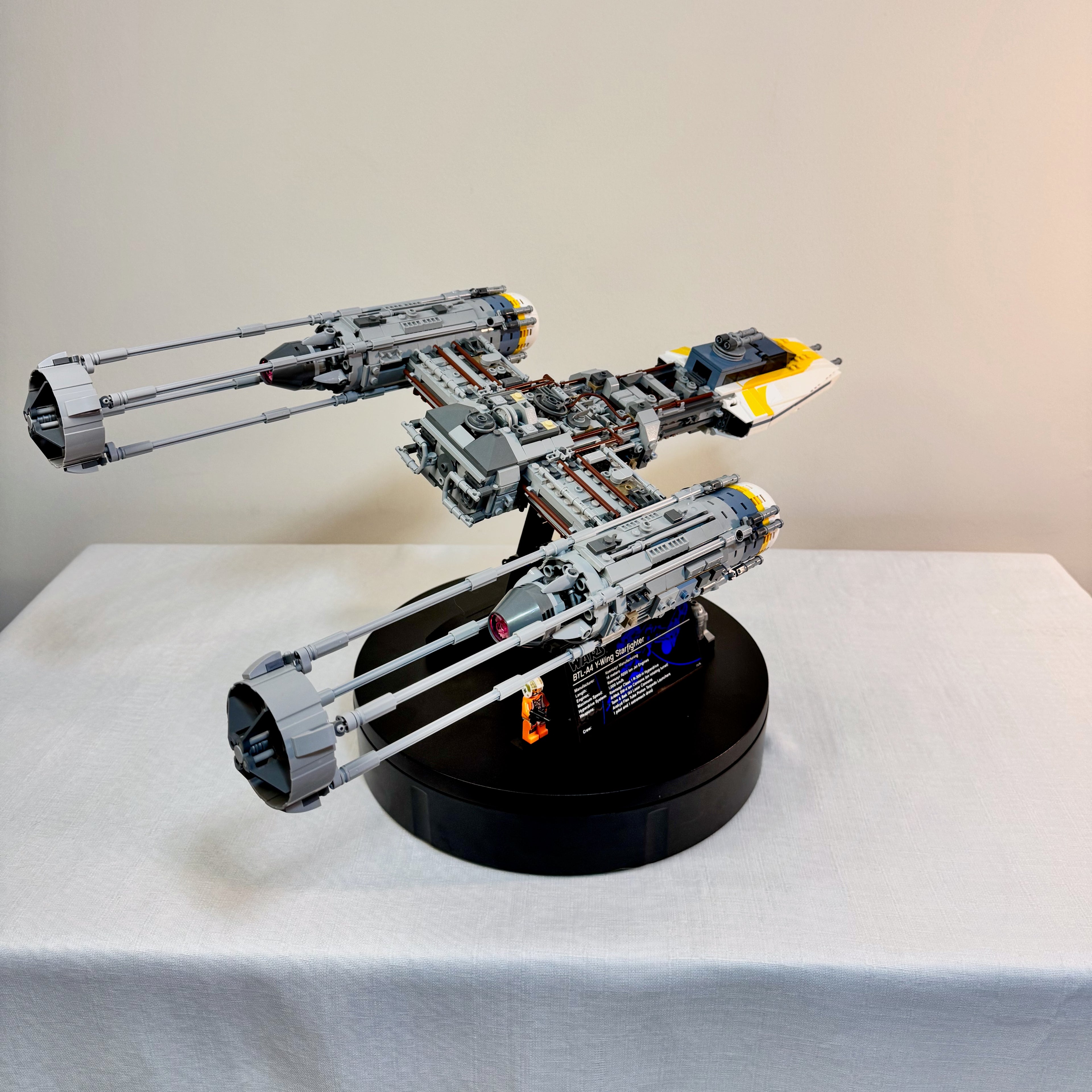 75181 (Used 100% Complete) LEGO Star Wars UCS Y-wing Starfighter