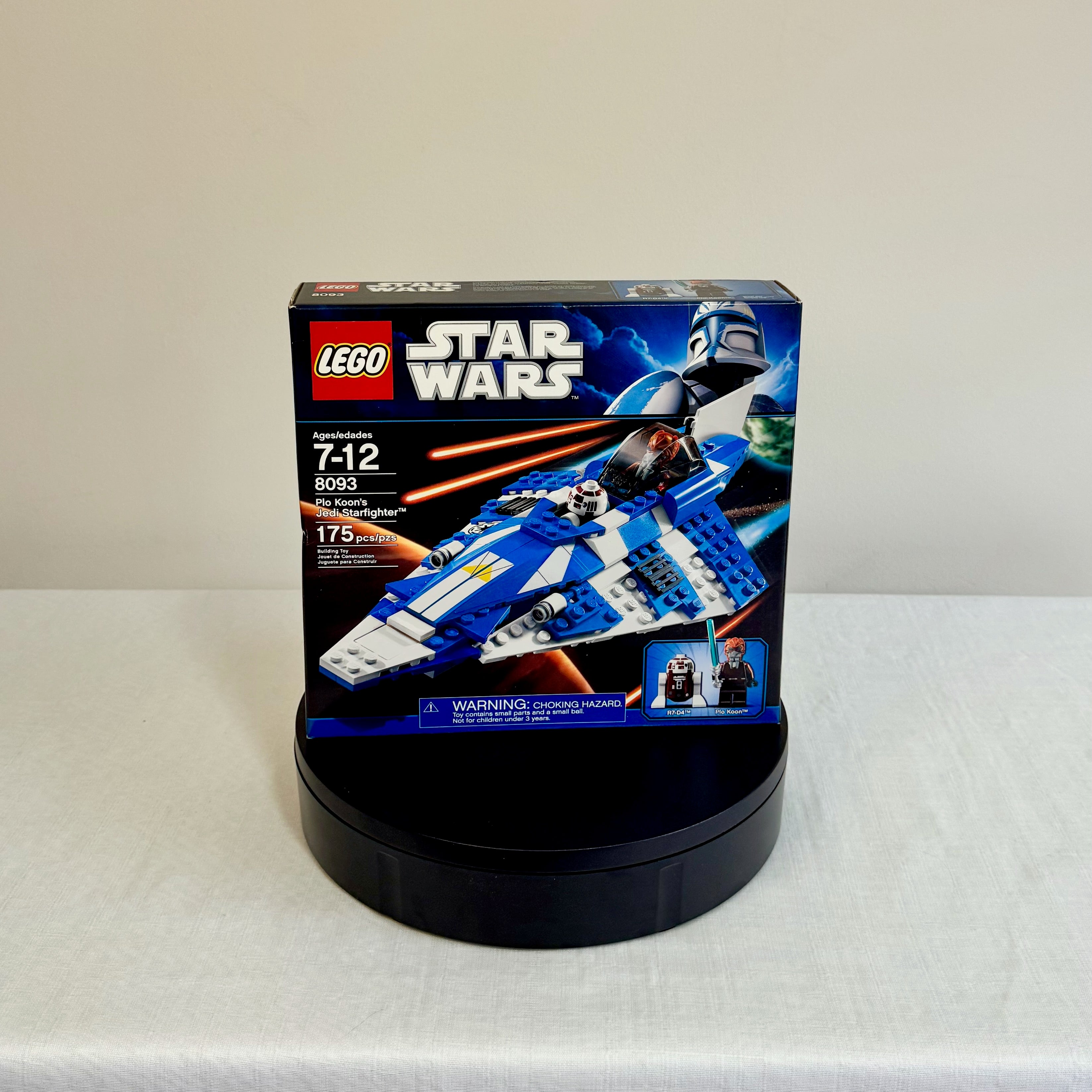 8093 (NISB) LEGO Star Wars The Clone Wars Plo Koon's Jedi Starfighter