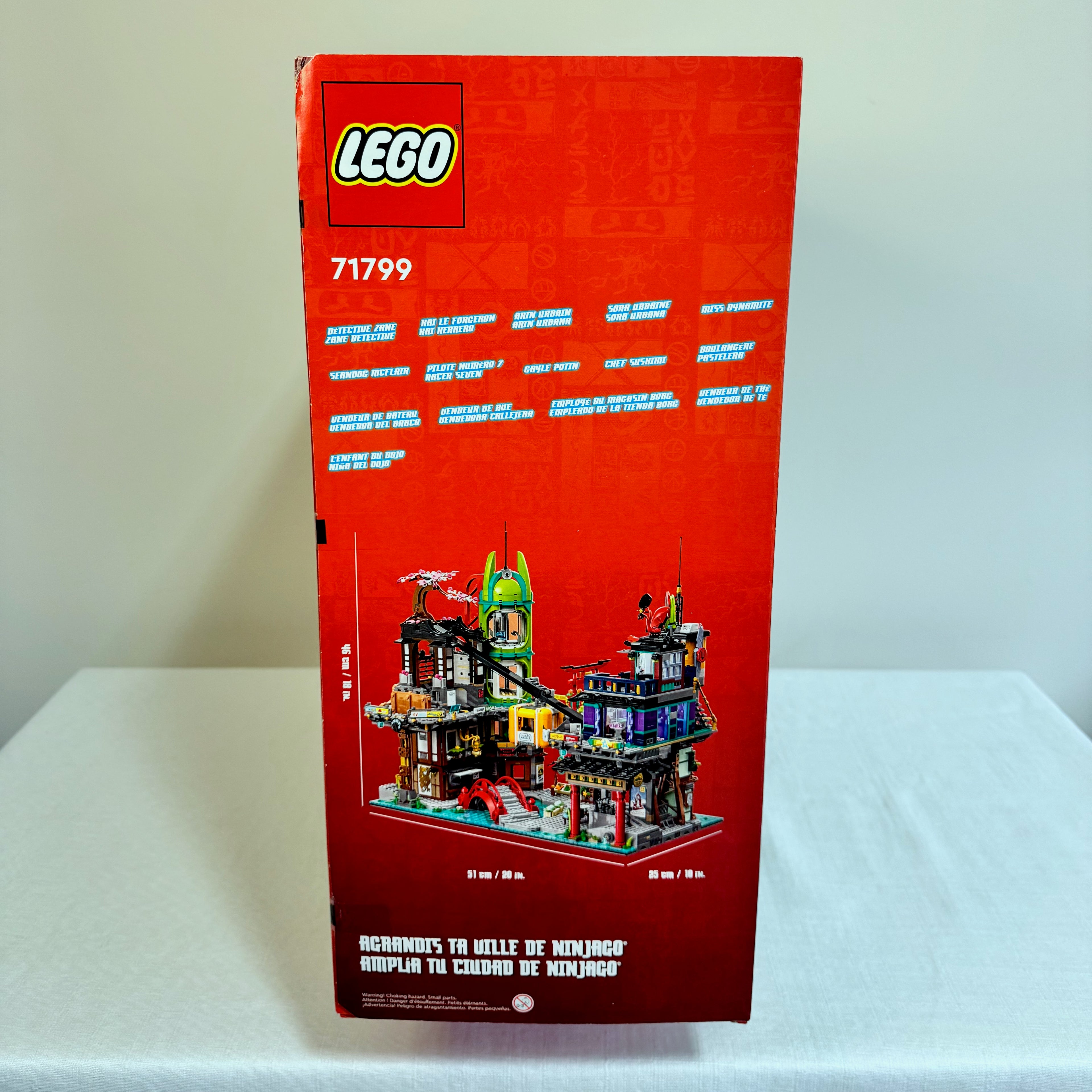 71799 (NISB) LEGO Dragons Rising NINJAGO City Markets