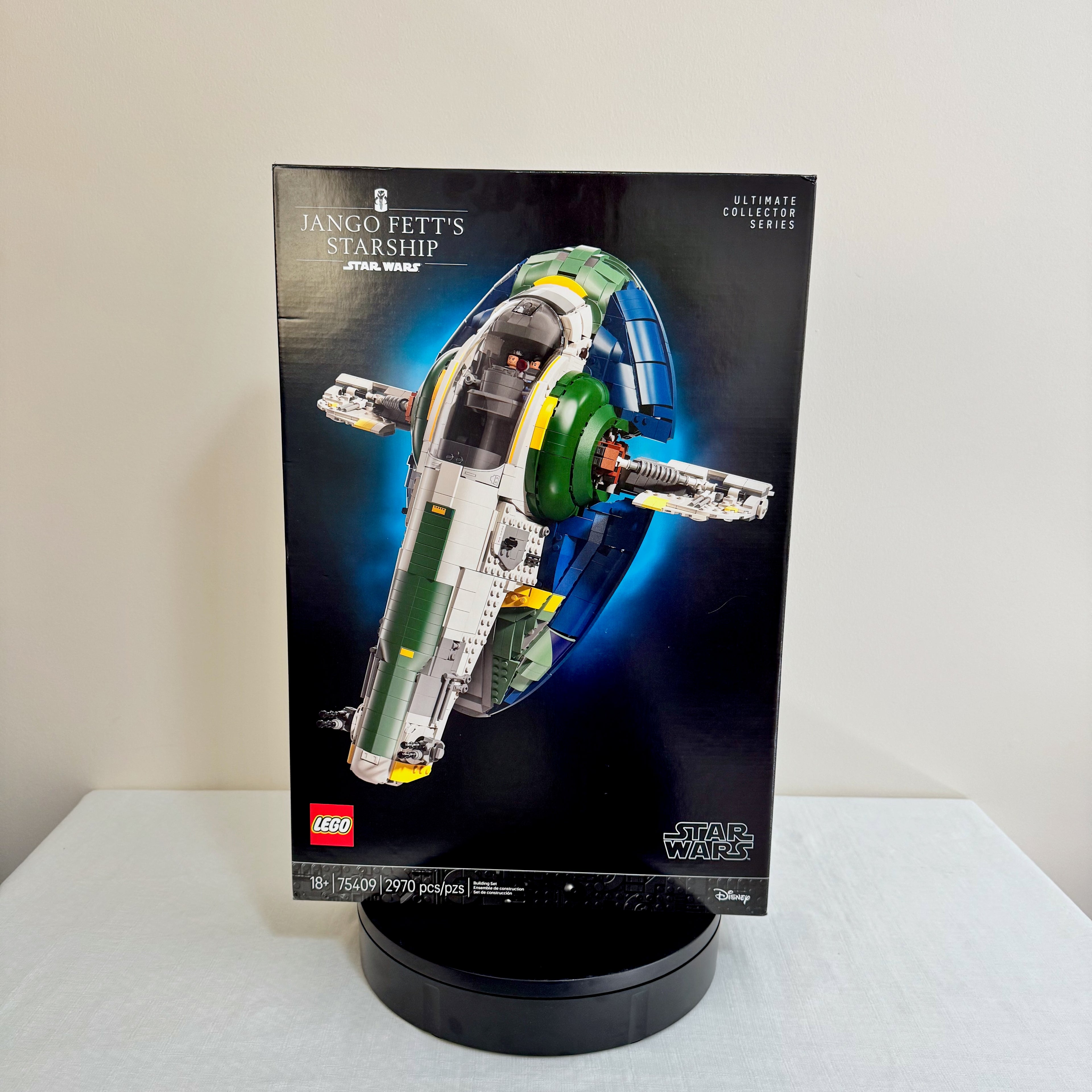 75409 (Used 100% Complete) LEGO Star Wars UCS Jango Fett's Firespray-Class Starship