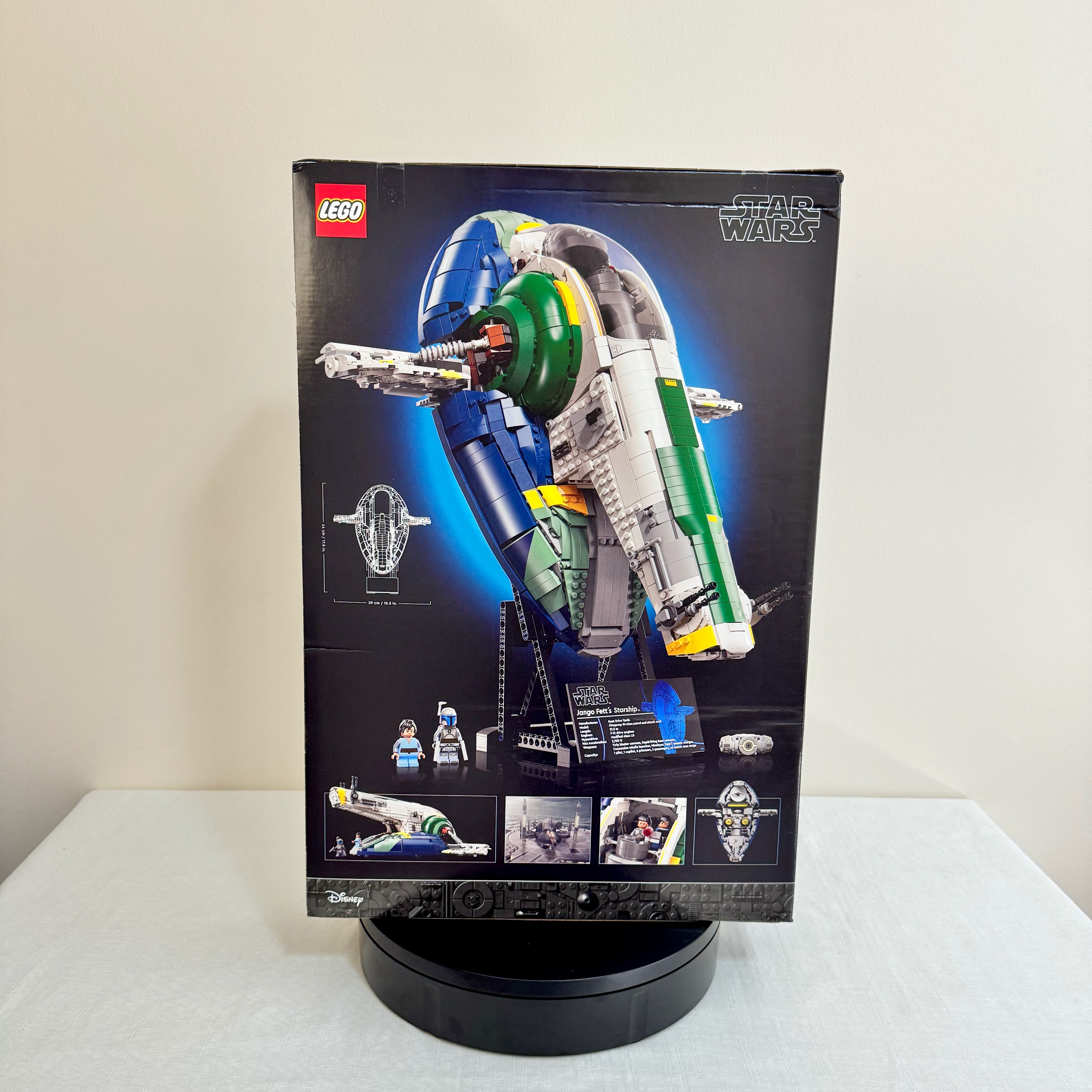 75409 (Used 100% Complete) LEGO Star Wars UCS Jango Fett's Firespray-Class Starship