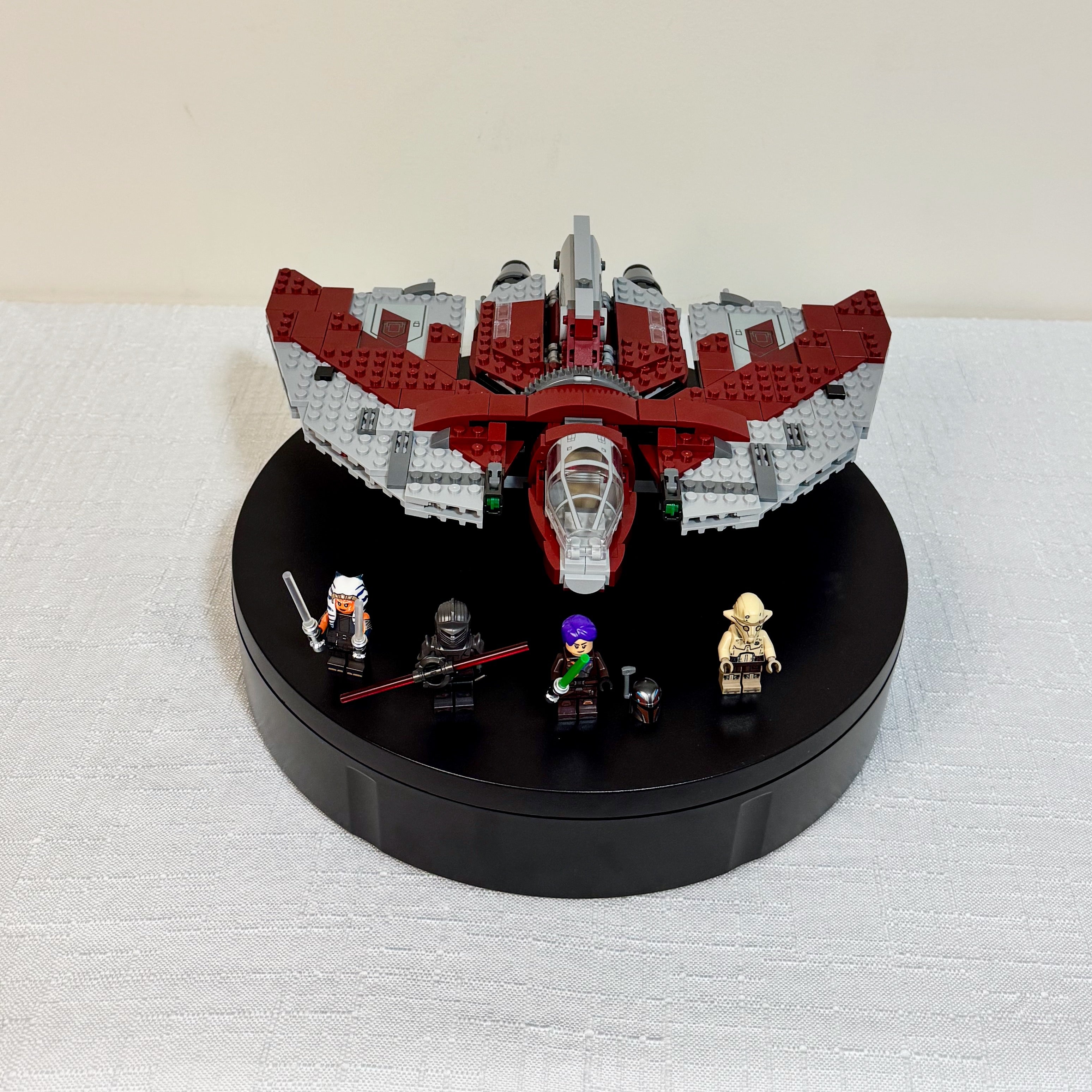 75362 (Used 100% Complete) LEGO Star Wars Ahsoka Tano's T-6 Jedi Shuttle