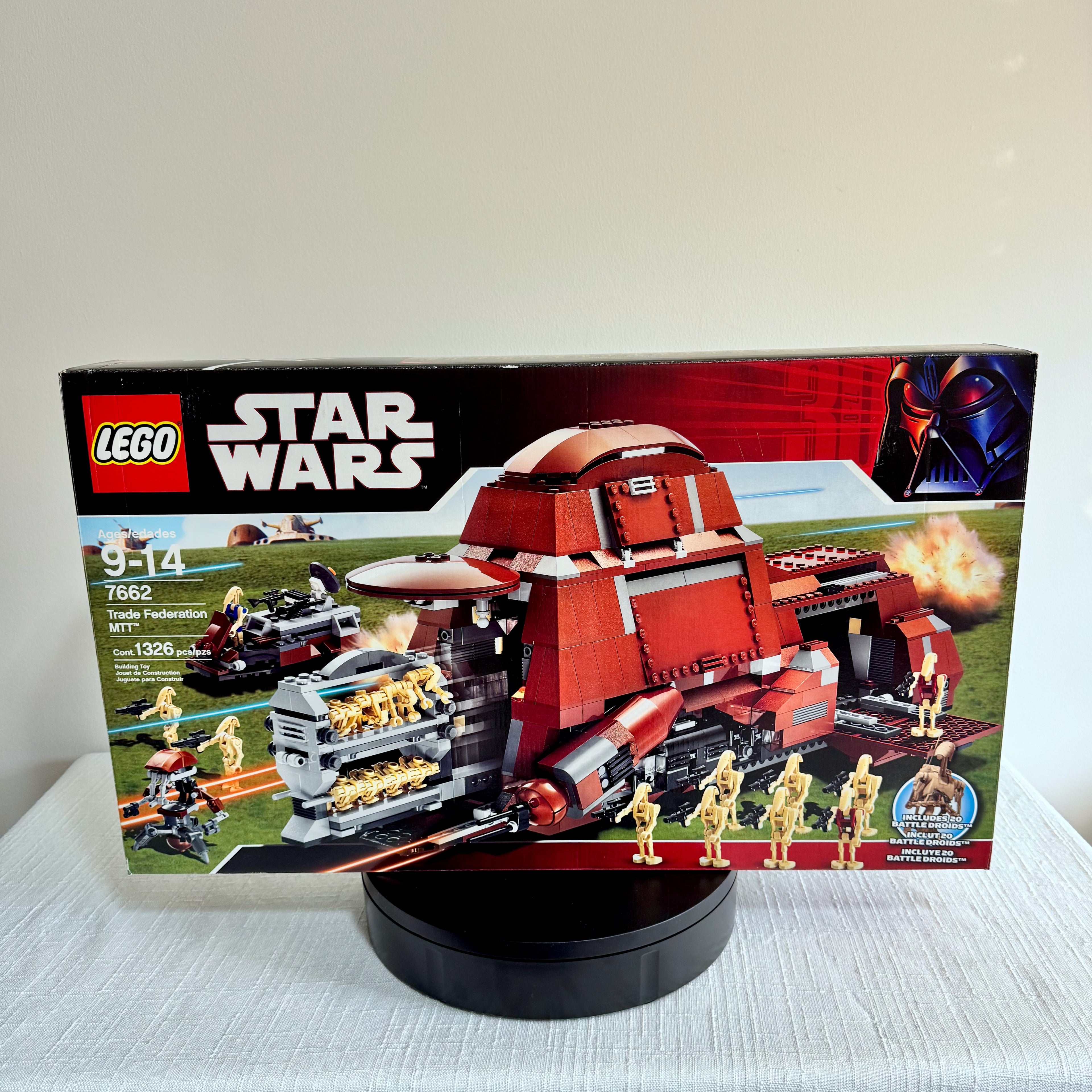 7662 (Used 100% Complete) LEGO Star Wars Trade Federation MTT
