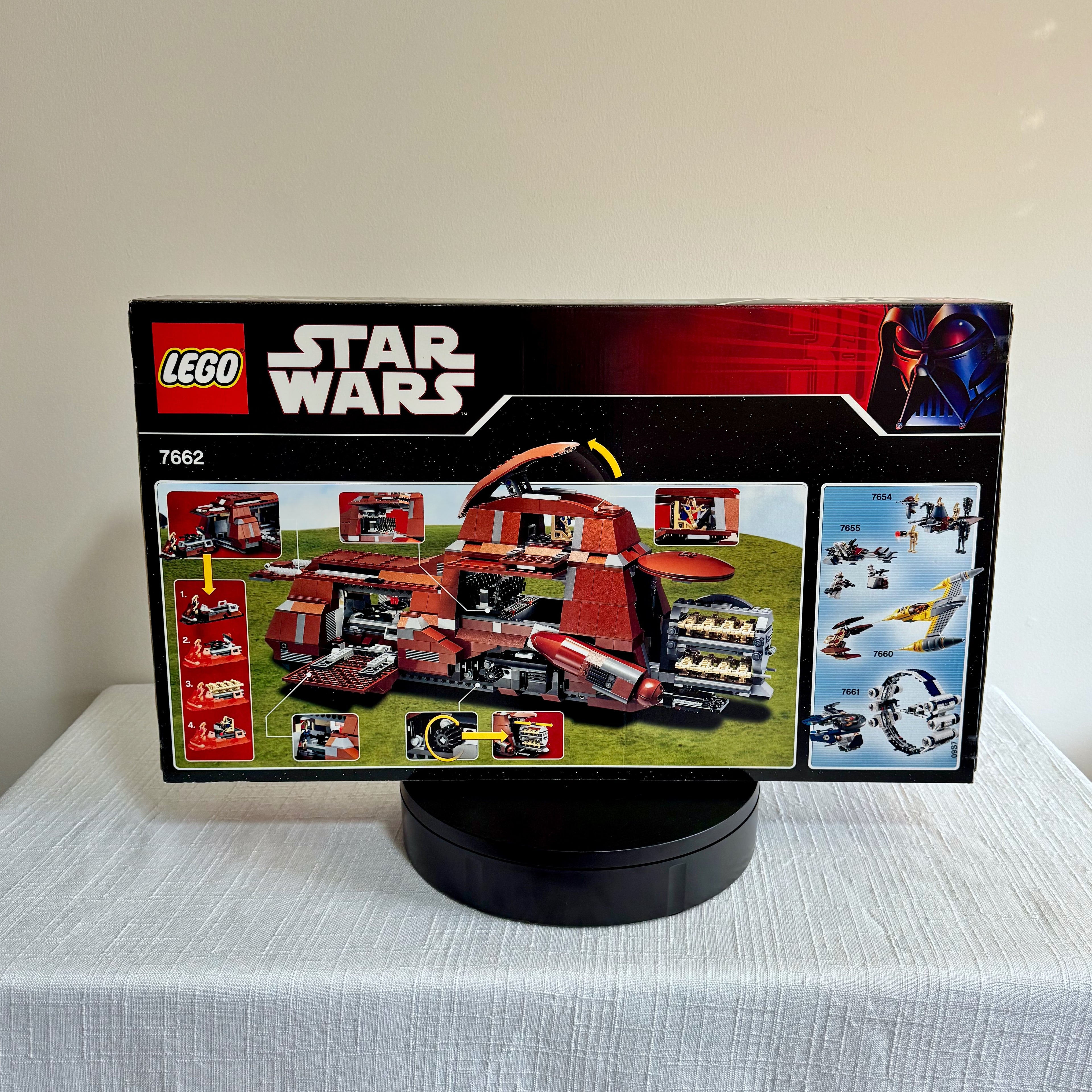 7662 (Used 100% Complete) LEGO Star Wars Trade Federation MTT