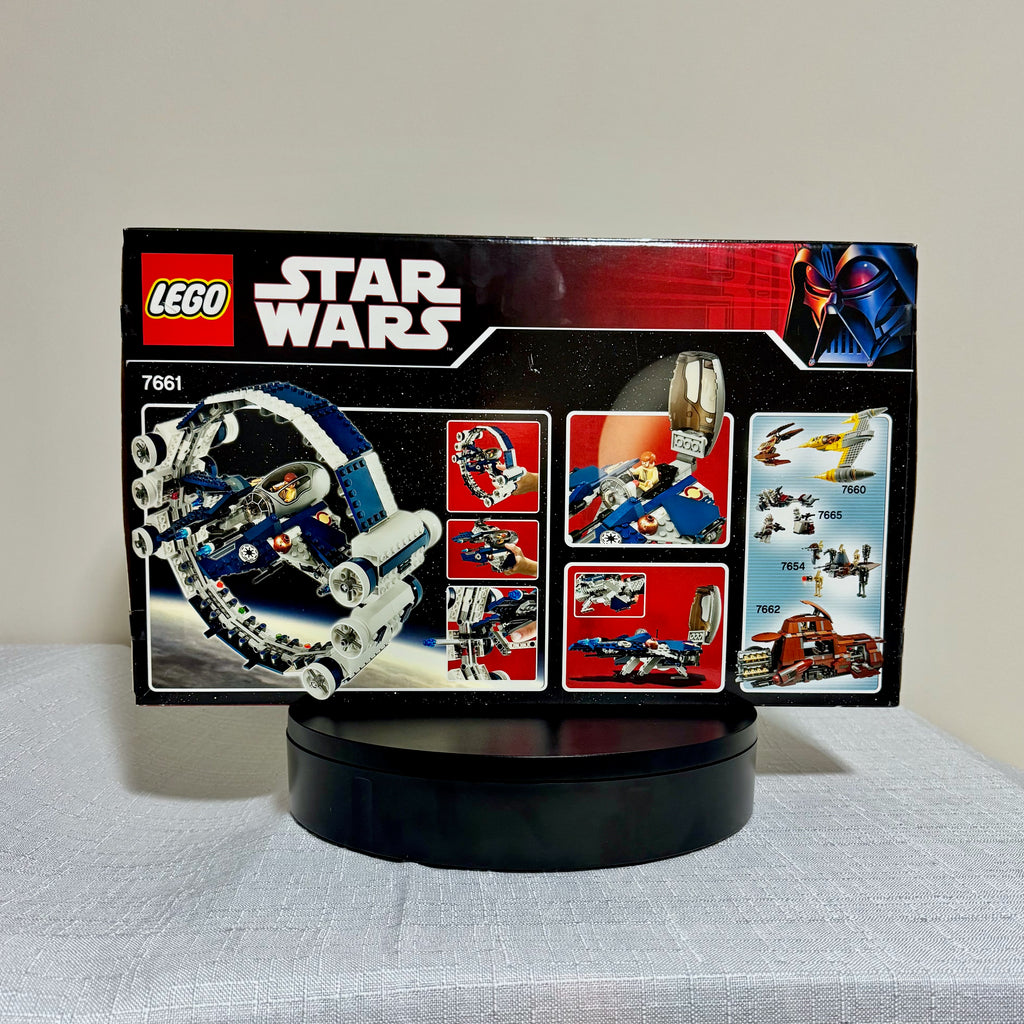 7661 (NISB) LEGO Star Wars Jedi Starfighter with Hyperdrive Booster Ring