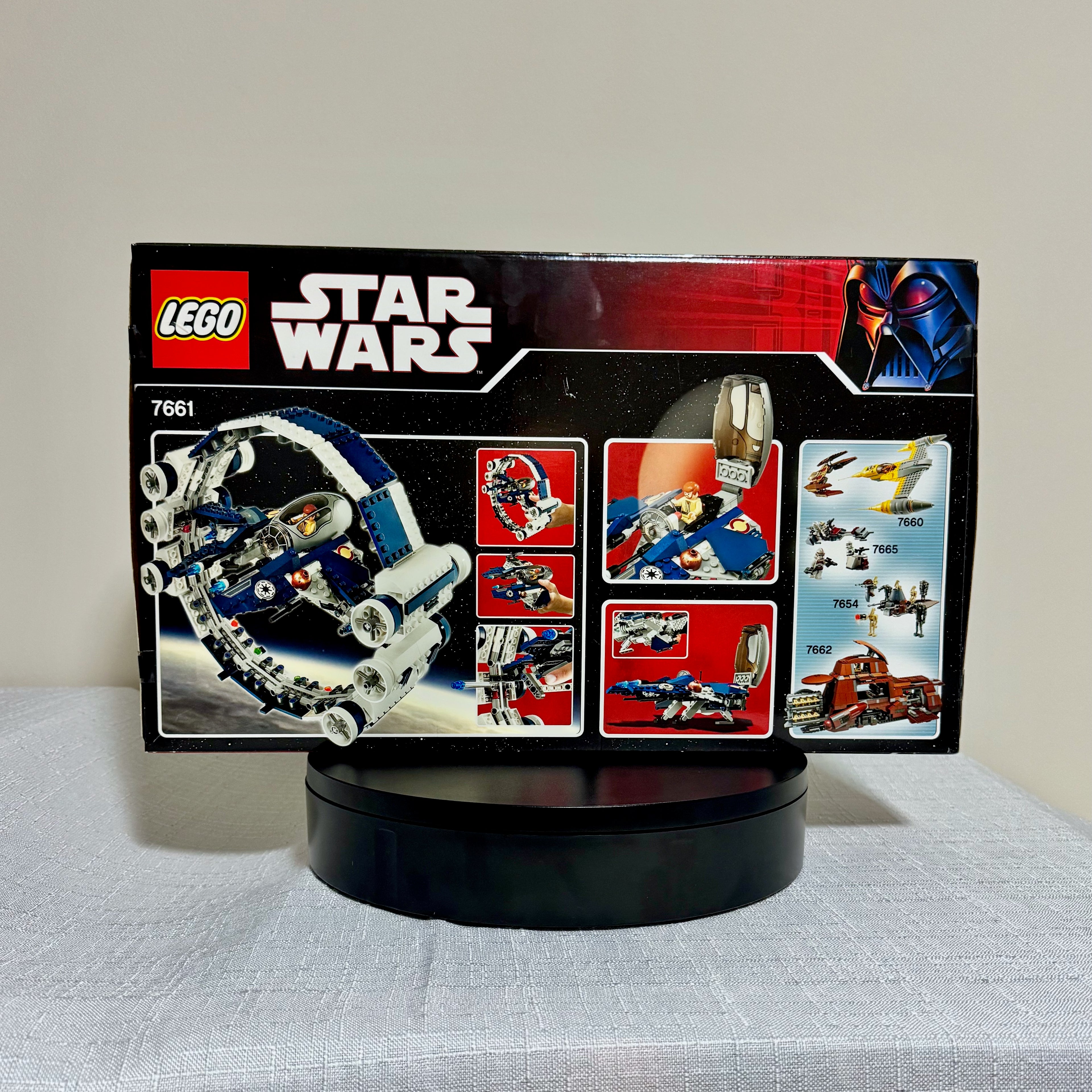 7661 (NISB) LEGO Star Wars Jedi Starfighter with Hyperdrive Booster Ring