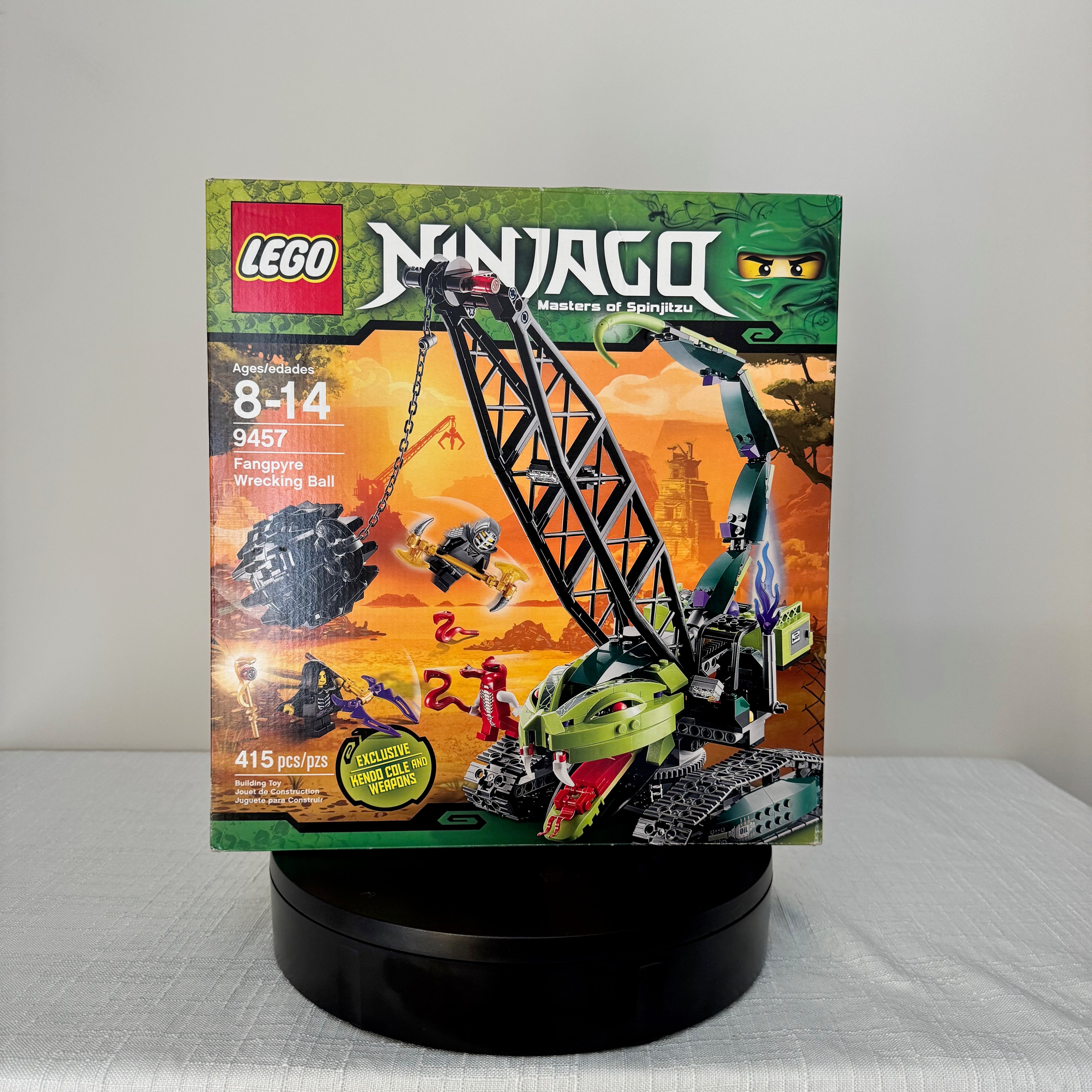 9457 (NISB) LEGO Ninjago Rise of the Snakes Fangpyre Wrecking Ball