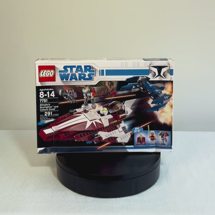 7751 (NISB) LEGO Star Wars The Clone Wars Ahsoka's Starfighter and Droids