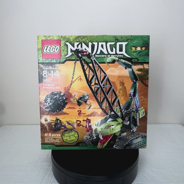 9457 (NISB) LEGO Ninjago Rise of the Snakes Fangpyre Wrecking Ball